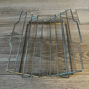 New Roasting Rack 7 Position Adjustable V Shaped